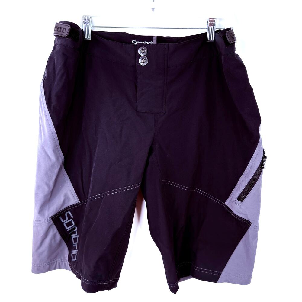 Sombrio Women's Black & Grey Drift Short Biking Shorts Size XL